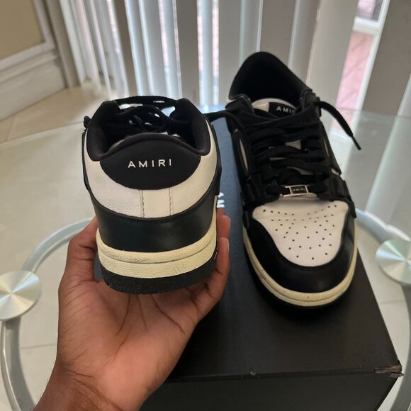 Amiri Skeleton Low Top Sneakers - Picture 4 of 5